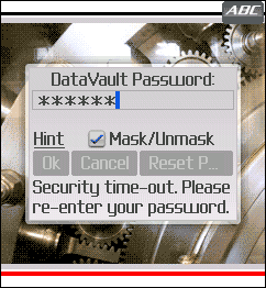 BlackBerry 8300 Password Manager