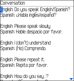 English Spanish Phrasebook