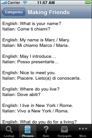 catchy phrases for friends